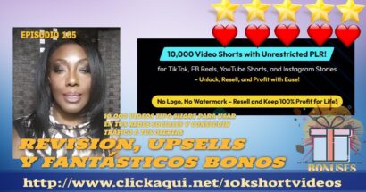 10000 VIDEO SHORTS CON DERECHOS DE MARCA PRIVADA. PLR