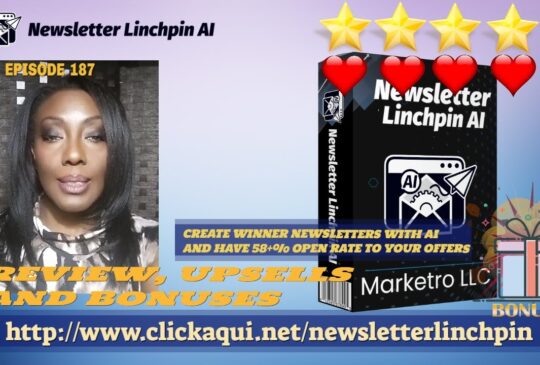 Newsletter Linchpin AI Review – how to create a newsletter using a.i.