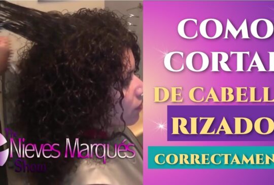 Cortar cabello rizado en Madrid